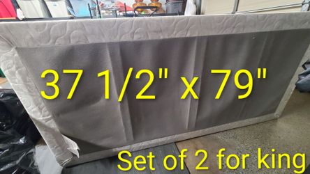 Low profile box springs for King bed