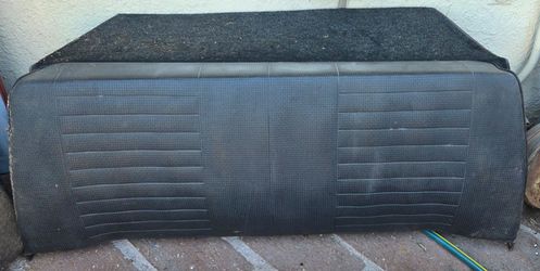 VW Bug Beetle Rear Seat Back with rear shelf