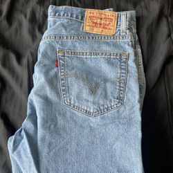505 Levi’s-Men’s Light Blue Jeans