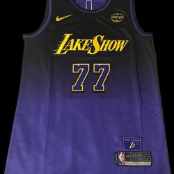 LAKERS LUKA DONCIC LAKESHOW JERSEYS 