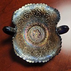 Fenton Persian Medallion carnival glass bowl