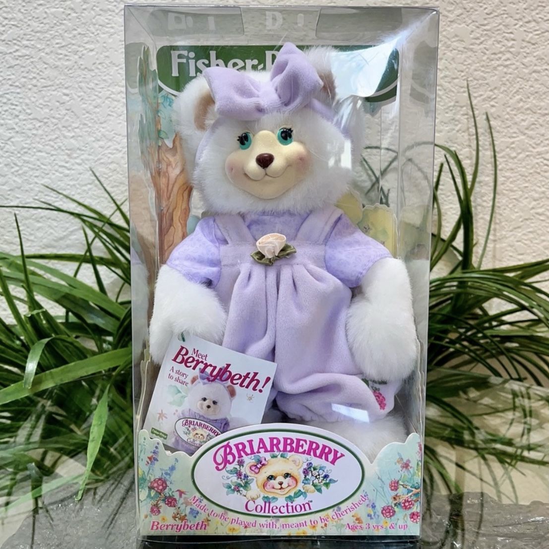 Vintage Fisher-Price Briarberry Collection Berrybeth Bear Toy