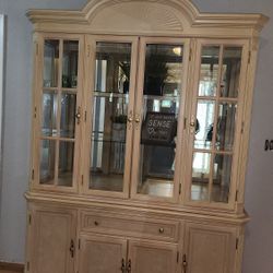 Lighted China Cabinet & Curio 