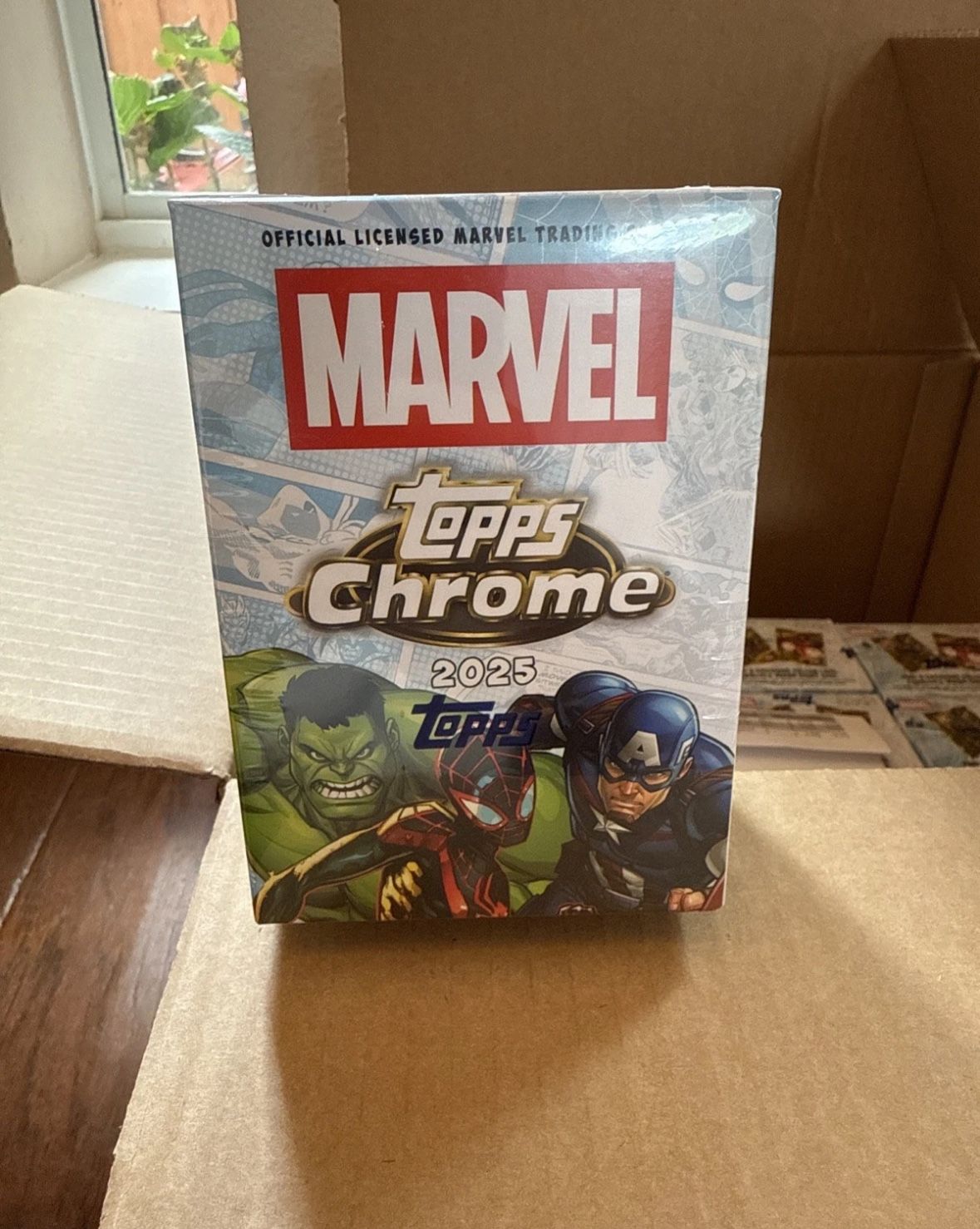 Marvel Chrome Blaster Box