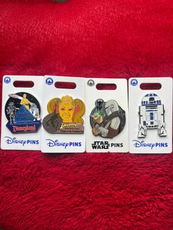 Disney pins Star Wars Indiana jones New