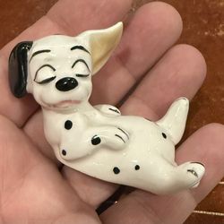 Vintage Disney 101 Dalmations JAPAN Ceramic Dog Puppy