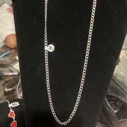 Cadena De Plata De Hombre
