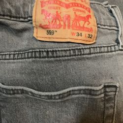 Levi’s 559 Loose Fit Stretch Jeans 34 X 32