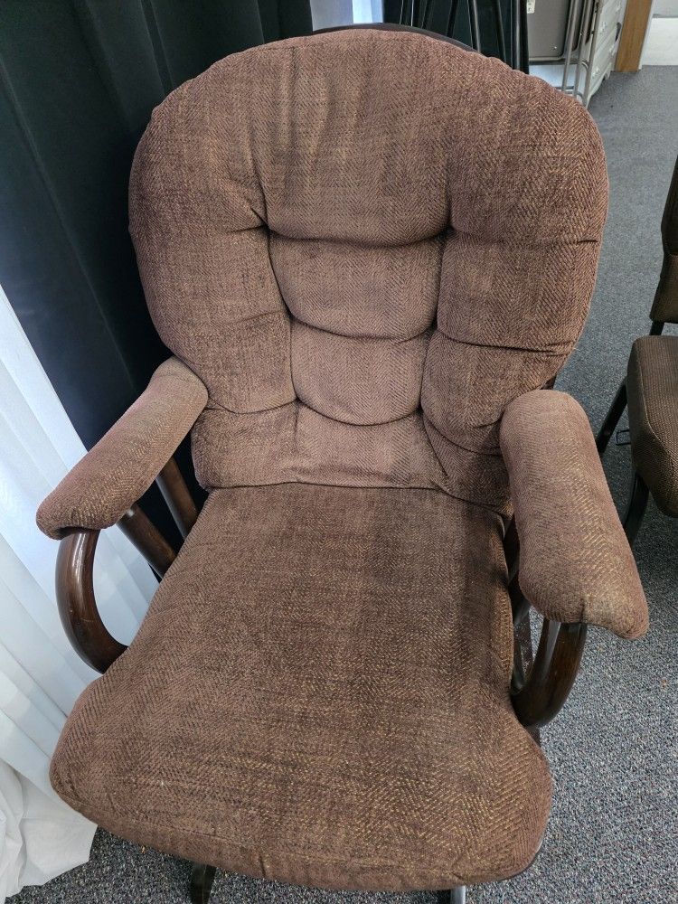 Free Brown Dark Wood Rocker