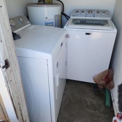Washer and Dryer 