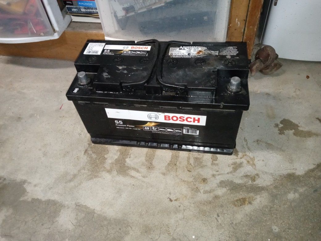BOSCH BATTERY