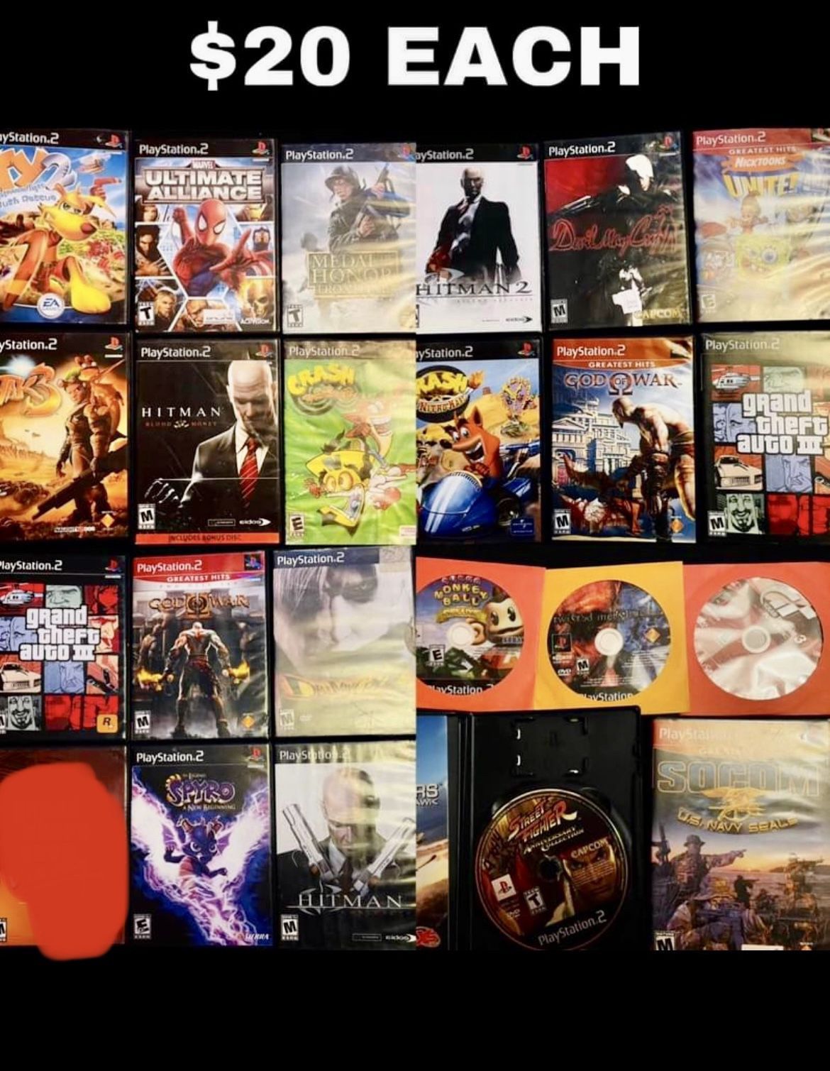 PlayStation 2, 3 And Ps4 Games For sale. GameCube & PSP Games
