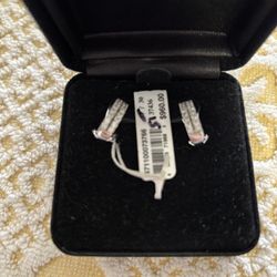 Brand New Diamond clip Earring ,