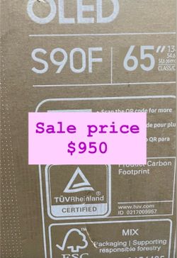 Samsung - 65” Class S90F  Series OLED Smart TV