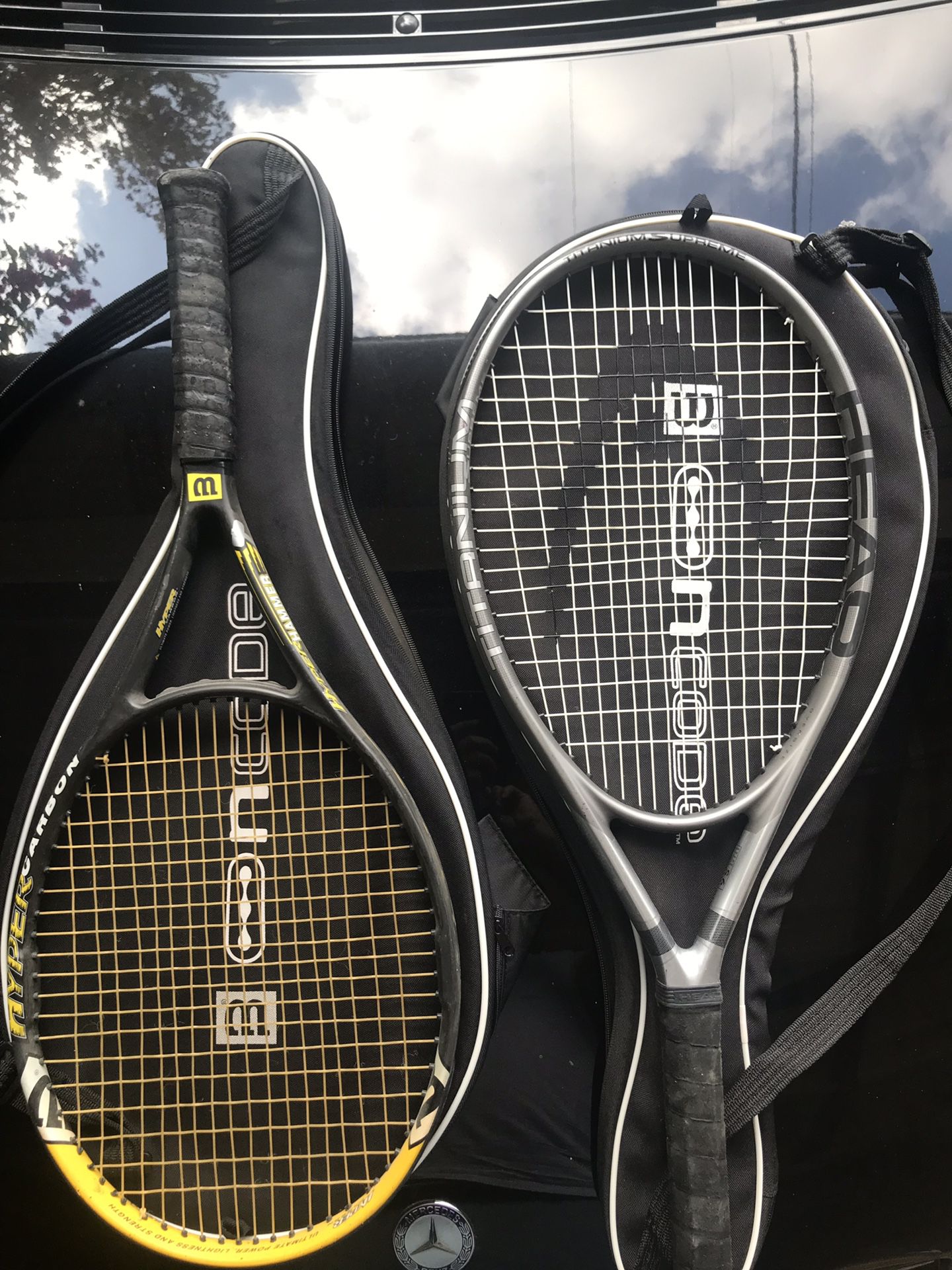 Two Tennis Rackets.
