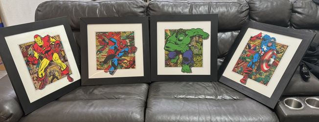 Marvel Heroes Picture Frames