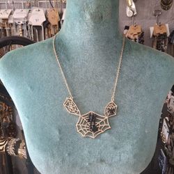 Spider Pendant Necklace 