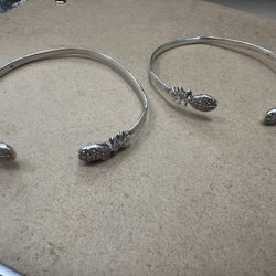 Silver Bangles