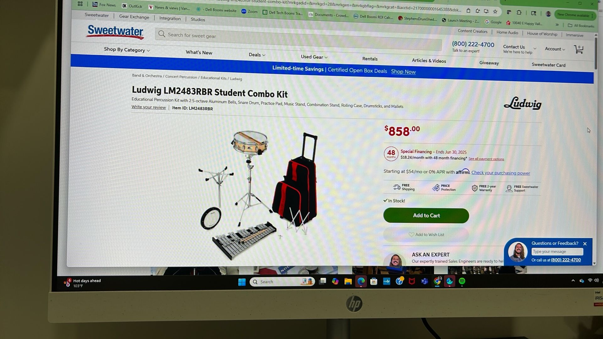 Ludwig Student Combo Kit