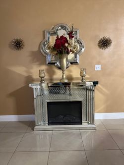 Mirror Fireplace