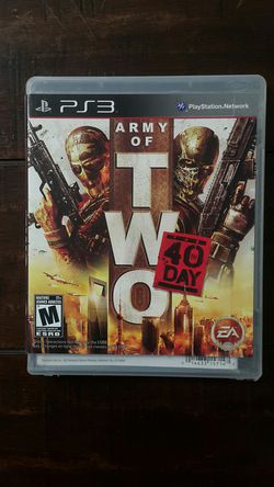 ARMY OF TWO FOR PS3