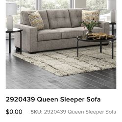 Queen sleeper sofa