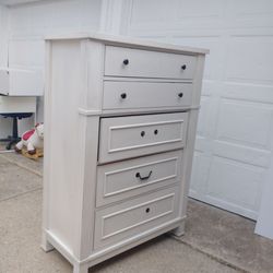 White dresser