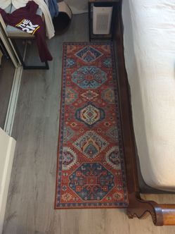 Boho Tribal Runner Rug (2'x6')