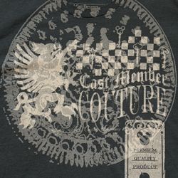 Disney Cast Member Exclusive Couture T-Shirt Dark Gray/Blue Size M