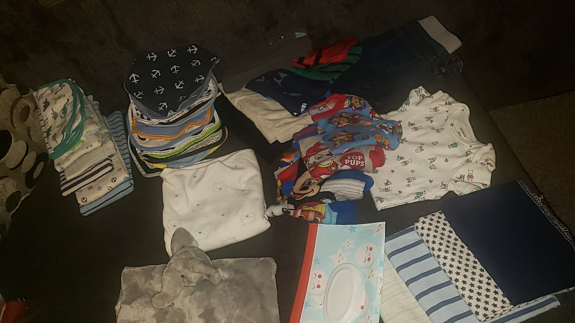 Baby boy stuff