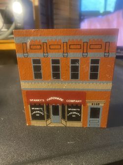 Cats Meow Wood Buildings 