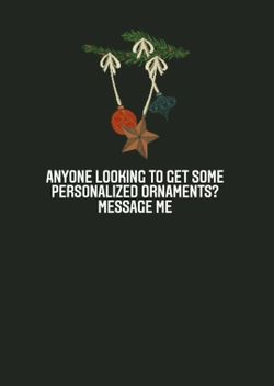 Custom ornaments of either 3 colors with name and ribbon. Today's price only $3