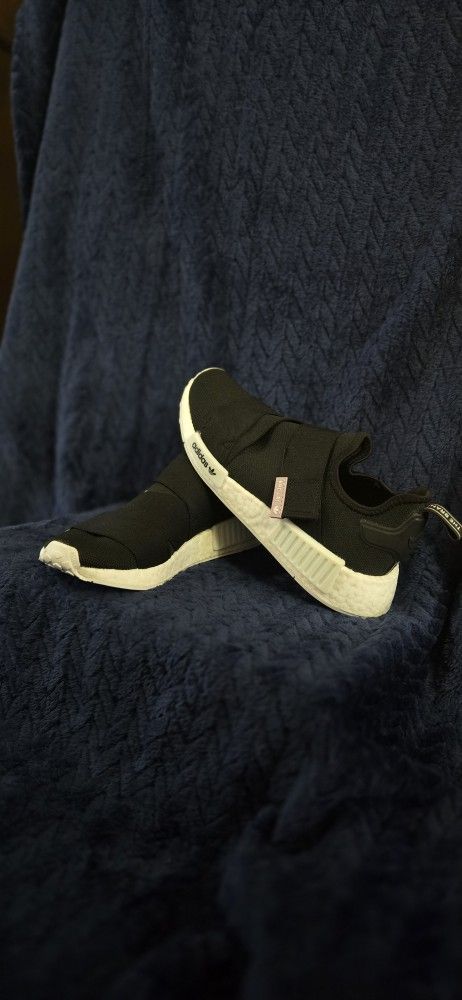 Womens Adidas NMD-R 1  Slip Ons