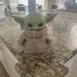 Grogu Mandalorian Plush Doll  
