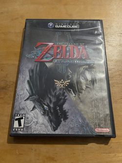 GameCube The Legend Of Zelda Twilight Princess Case And Manual Only No Game 