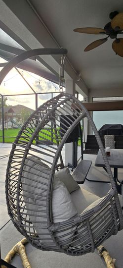 Indoor Outdoor hanging swing chair seat - obo