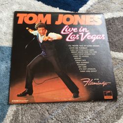 Tom Jones Live in Las Vegas Vinyl Record