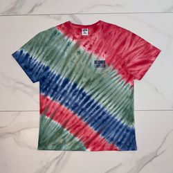 Billionaire Boys Club Hornet Tie Dye Graphic T-Shirt Multicolor Size Large