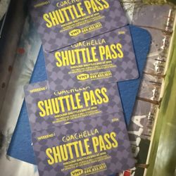 Coachella Shuttle passes WEEK 1