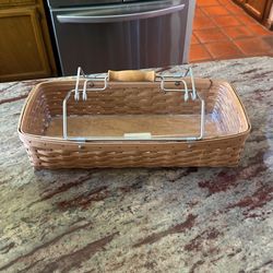 Longaberger Tool Basket With Protector 