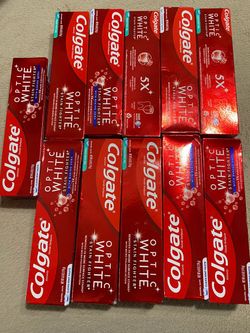 Colgate optic White toothpaste