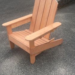 Wooden  Adirondack Lawn Chair