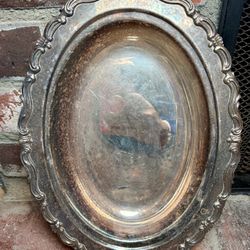 Vintage FB rogers silver co tray