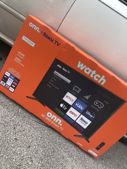43 inch 4K Roku smart tv