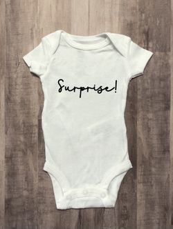 Pregnancy Announcement Onesies