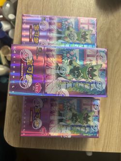Pokémon Chinese Card Booster Boxes Sealed