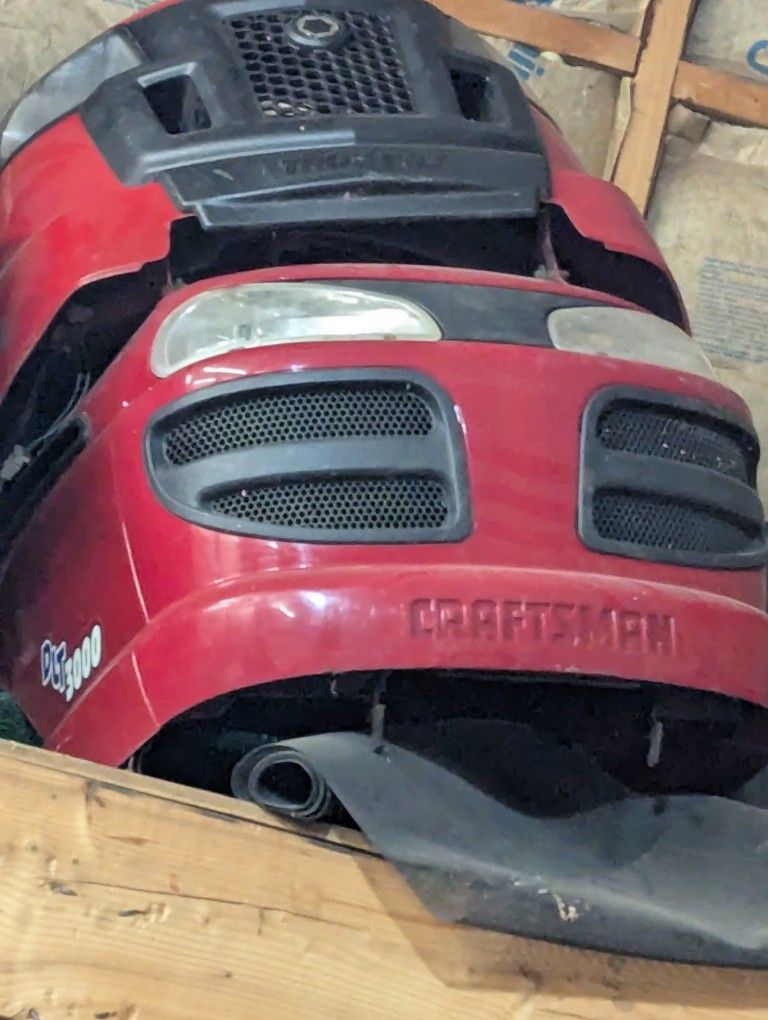 lawn tractor hoods, let me know what you need and I might have one 