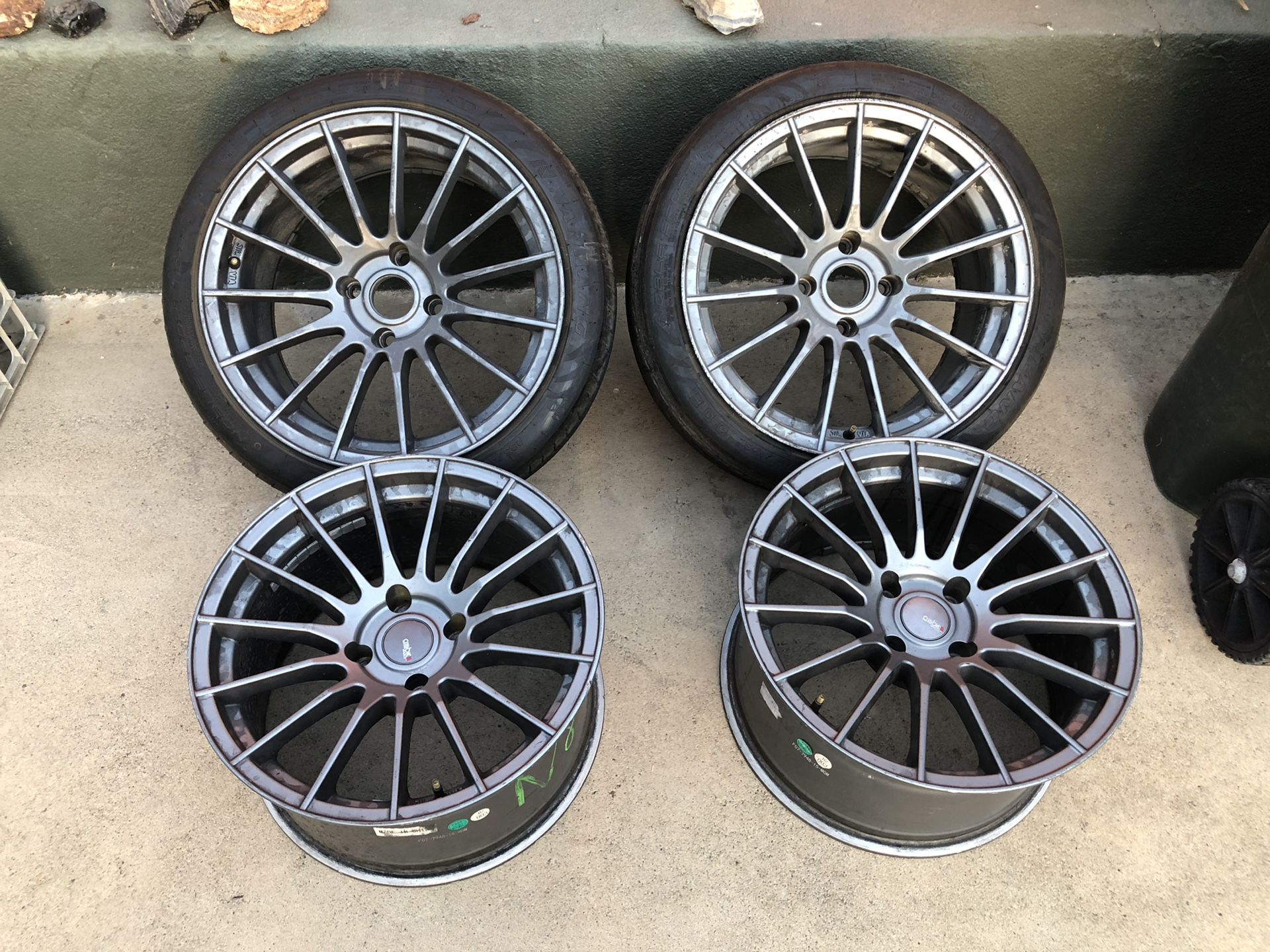 17” Ambit RE02 wheels