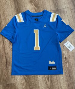 #1 UCLA Bruins Jordan Brand Youth Untouchable Football Jersey - Blue