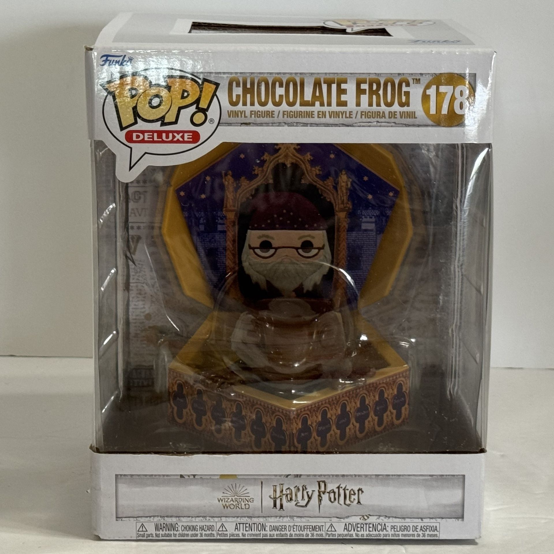 178 Chocolate Frog Deluxe Funko Pop 2024 Movies Harry Potter Wizarding World NIB